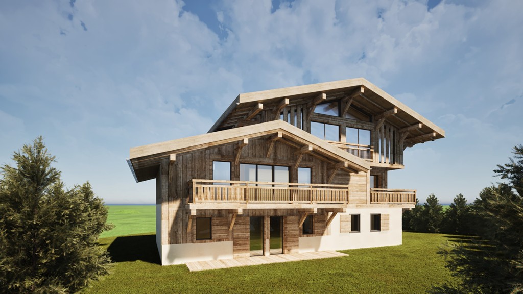 Esquisse été — vue sud-ouest