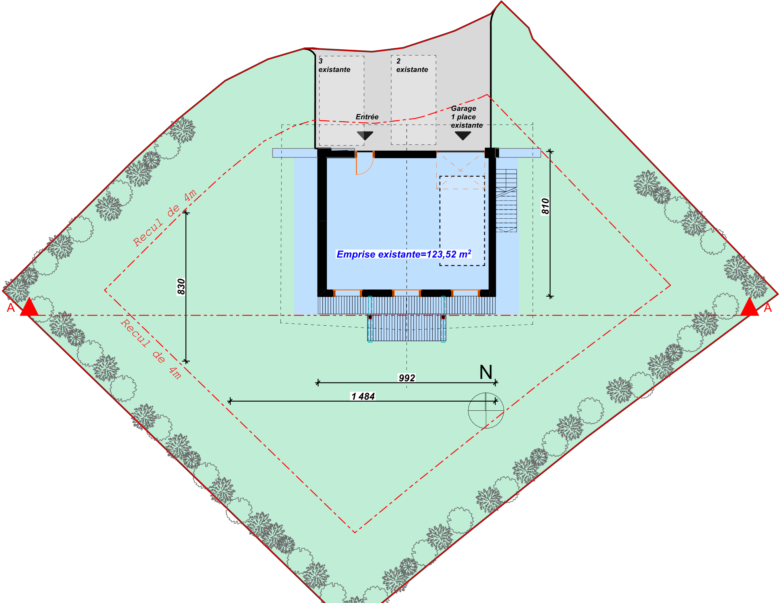 Plan terrain aujourd'hui